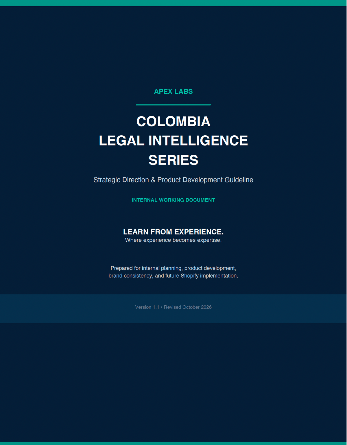 Colombian Legal Intelligence Series