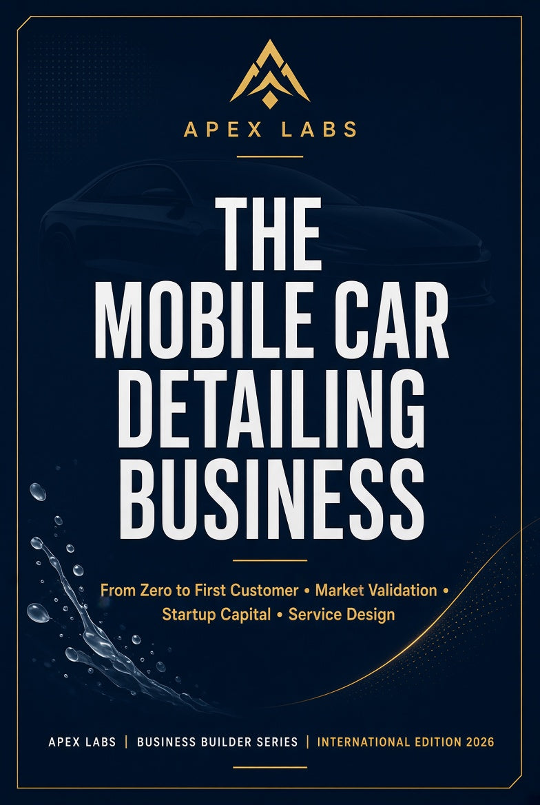 The Mobile Car Detailing Business