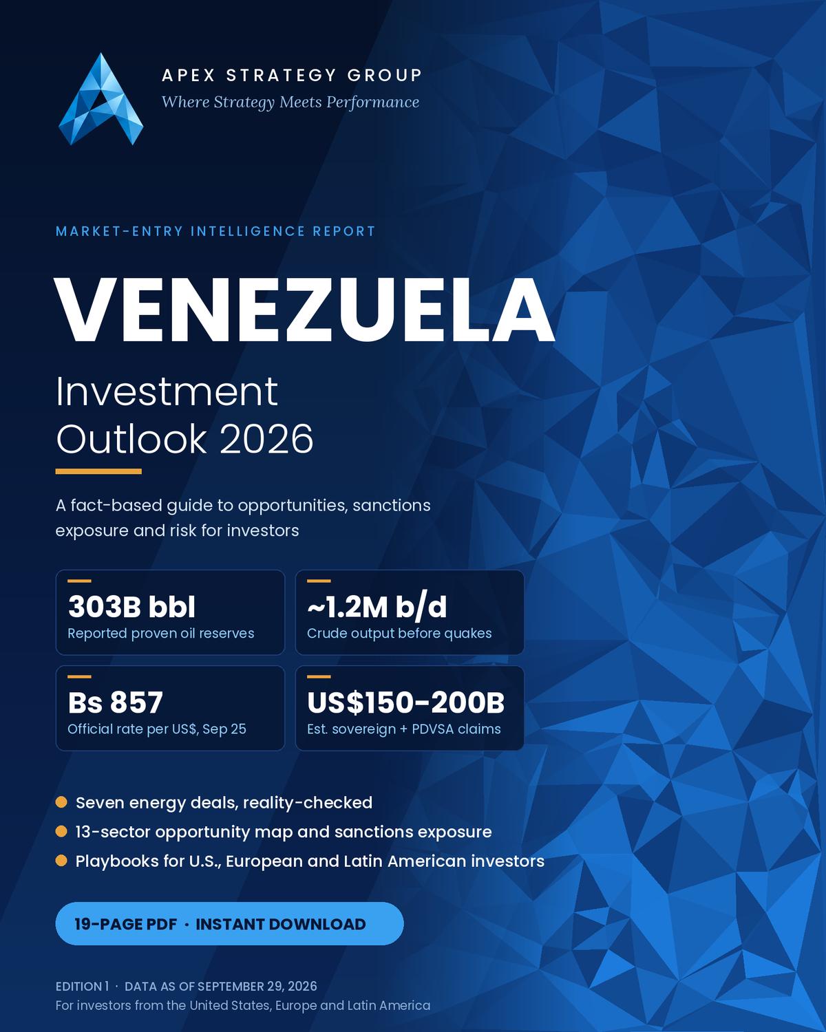 Venezuela Investment Outlook 2026