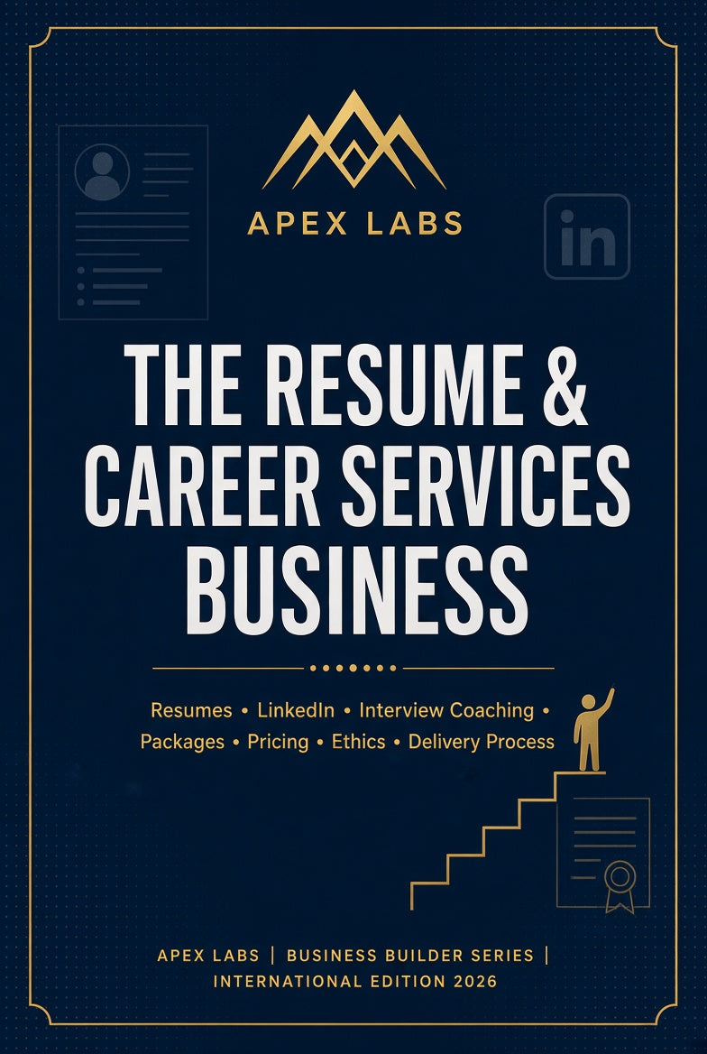 The Resume & Career Services Business