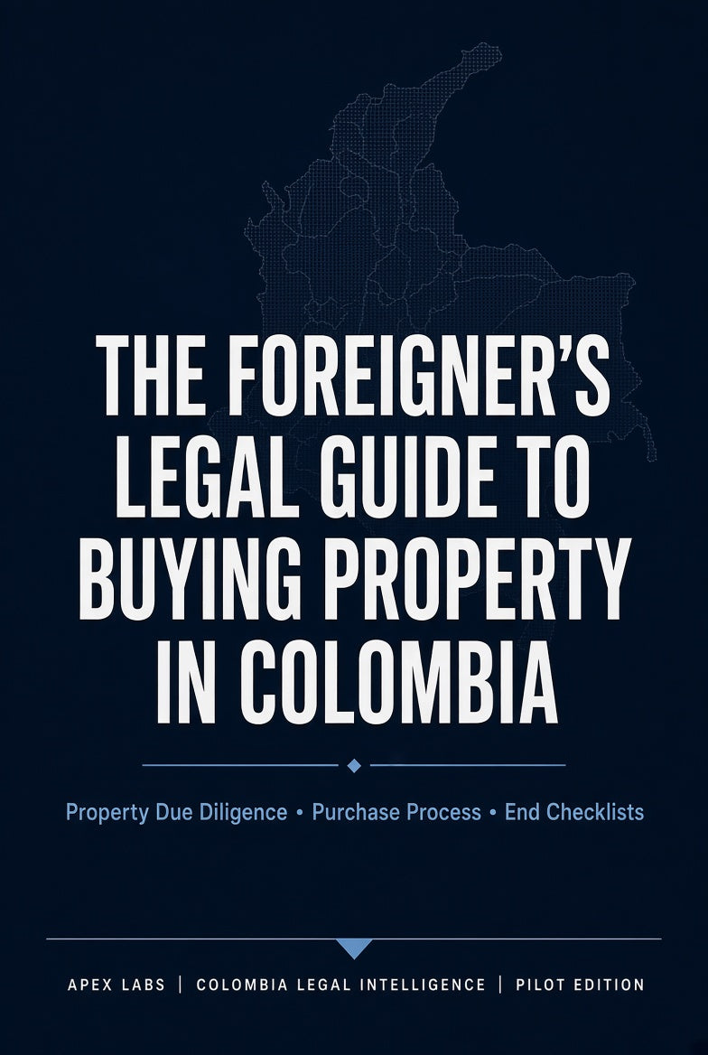 The Foreigner's Legal Guide to Buying Property in Colombia