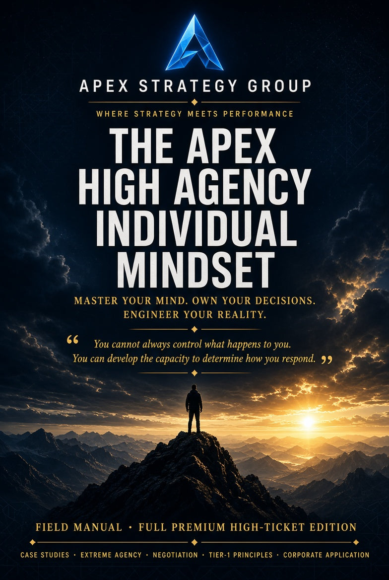 The High Agency Mindset