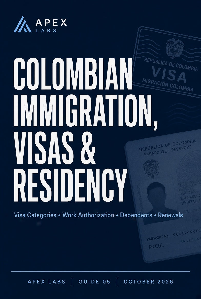 Colombian Immigration, Visas & Residency