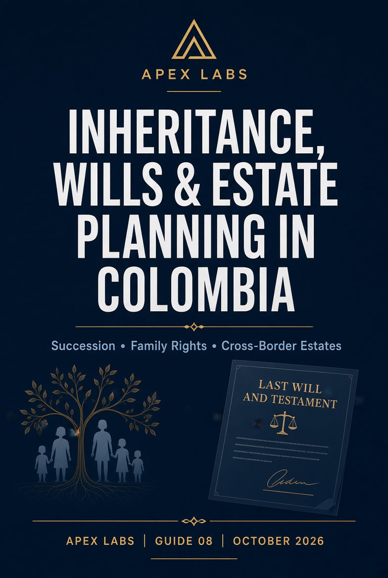 Inheritance, Wills & Estate Planning in Colombia